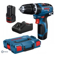 BOSCH GSB 12V-35 smūginis gręžtuvas - suktuvas 2x3 Ah L-Boxx